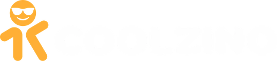 Coolzino Casino – logo z pomarańczowym ludzikiem